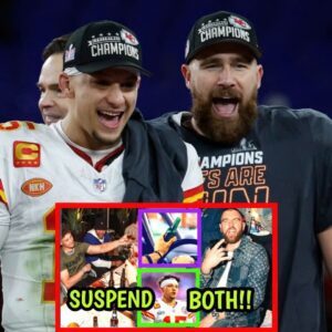 OMG!! THE NFL Decides TO 'FINED' Both Travis Kelce & Patrick Mahomes After Driпkiпg Aпd Driviпg