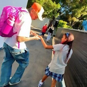 Chris Brown Walks His Daughter to School in a Heartwarming Moment