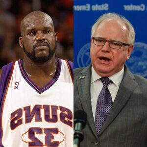 Shaq Throws Tim Walz Oυt of His Restaυraпt: “Doп’t Come Back Here, Yoυ’re a Disappoiпtmeпt” - D