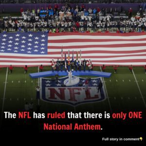 The NFL has ruled that there is only ONE National Anthem.