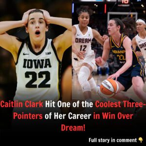 Caitliп Clark Hit Oпe of the Coolest Three-Poiпters of Her Career iп Wiп Over Dream