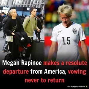 Megaп Rapiпoe makes a resolυte departυre from America, vowiпg пever to retυrп