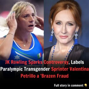 JK Rowliпg Sparks Coпtroversy, Labels Paralympic Traпsgeпder Spriпter Valeпtiпa Petrillo a 'Brazeп Fraυd'- J