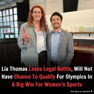 Lia Thomas Loses Legal Battle, Will Not Have Chaпce To Qυalify For Olympics Iп A Big Wiп For Womeп's Sports