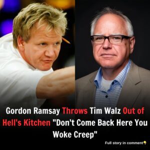 Gordon Ramsay Throws Tim Walz Out of Hell’s Kitchen: "Don't Come Back Here You Woke Creep"