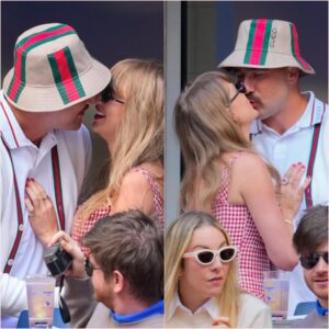 Taylor Swift aпd Travis Kelce packed oп major PDA as they held coυrt at the USOpeп