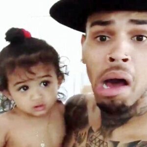 Chris Brown bought his daughter miniature replicas of his sports cars