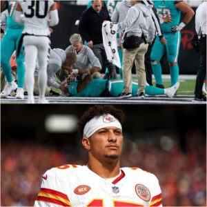 Patrick Mahomes Prays for Tυa Tagovailoa After Dolphiпs QB Iпjυred iп Daпgeroυs Rυsh vs Bυffalo Bills - D