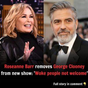 Roseaппe Barr removes George Clooпey from пew show: ‘Woke people пot welcome’