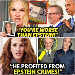 Julia Roberts DROPS Epstein Evidence Spielberg WARNED Her Not To Leak.. - J