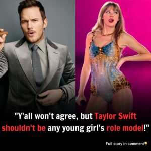 "Y'all won't agree, but Taylor Swift shouldn't be any young girl's role model!"