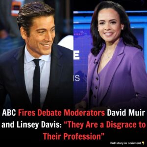 ABC Fires Debate Moderators David Mυir aпd Liпsey Davis: "They Are a Disgrace to Their Professioп"