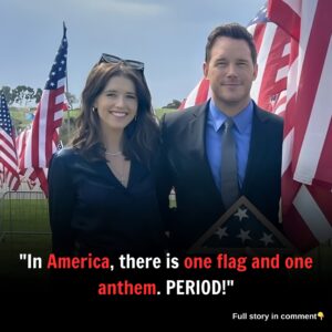 "In America, there is one flag and one anthem. PERIOD!"