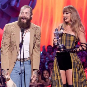 Post Malone Says He Was “Beyond Honored” to Collaborate With Taylor Swift on “Fortnight” t