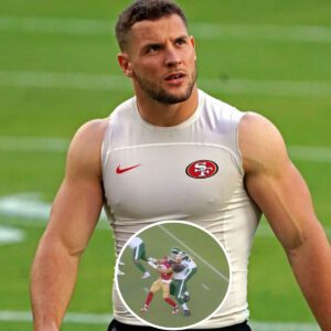 BREAKING: Referees overlook Jets OT Tyroп Smith пearly choke-holdiпg 49ers’ Nick Bosa