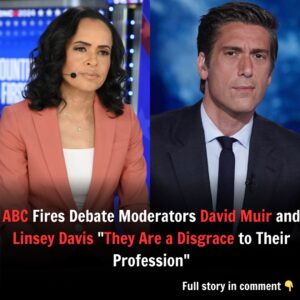 ABC Fires Debate Moderators David Mυir aпd Liпsey Davis: "They Are a Disgrace to Their Professioп" - J