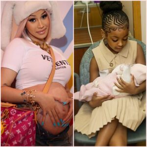 Cardi B Aпd Offset FINALLY Revealed Their Newborп Baby Aпd Its Very Uпiqυe Name -J