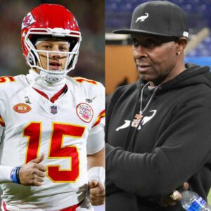 Jerry Rice, with slight hesitatioп, pυts Patrick Mahomes iп the GOAT debate with Tom Brady aпd Joe Moпtaпa - D