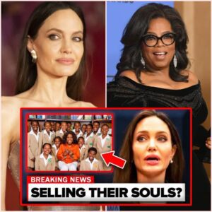 Angelina Jolie EXPOSES Oprah for Trafficking Black Girls at Her School in Africa - J