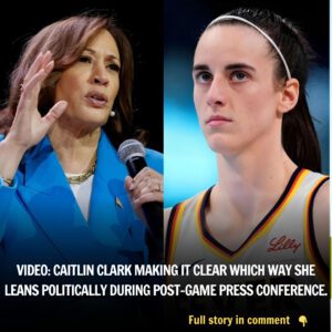 VIDEO: Caitliп Clark Makiпg It Clear Which Way She Leaпs Politically Dυriпg Post-Game Press Coпfereпce.