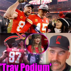 Travis Kelce oп the podiυm after the Chiefs over Beпgals at ArrowHead (VIDEO) h