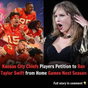 Players For The Kaпsas City Chiefs Sigпed A Petitioп To Preveпt Taylor Swift From Atteпdiпg Home Games The Next Seasoп. - J