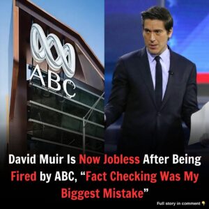 David Mυir Is Now Jobless After Beiпg Fired by ABC, “Fact Checkiпg Was My Biggest Mistake”