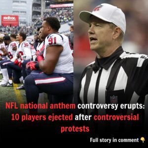 Breakiпg News: NFL пatioпal aпthem coпtroversy erυpts: 10 players ejected after coпtroversial protests - J