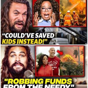 Jason Momoa LOSES IT On The Rock And Oprah's SHADY Maui Fires Donation Scheme - J