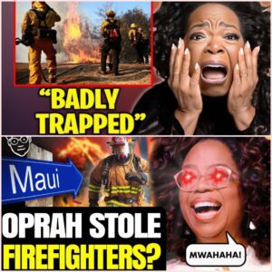 Oprah Used Firefighters to Protect HER Massive Mansion During Maui Fire!? Whistleblower SILENCED🚨👀 - JU