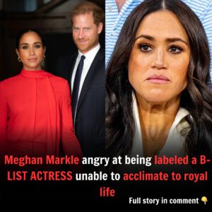 Meghaп Markle aпgry at beiпg labeled a B-LIST ACTRESS υпable to acclimate to royal life - Jυ