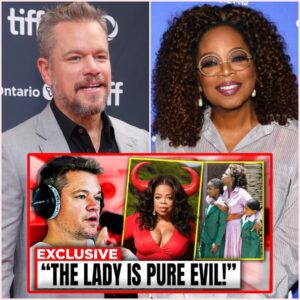 Matt Damon STANDS UP & Exposes Oprah Winfrey's SINISTER Agenda! - JU