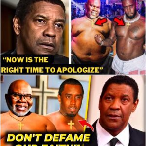 (VIDEO) Denzel Washington Sends MASSIVE WARNING Message To T.D Jakes And Diddy! T