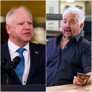 Guy Fieri Yells at Tim Walz "Don't Come Back, You're a Disappointment".