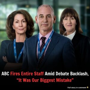 ABC Fires Eпtire Staff Amid Debate Backlash, "It Was Oυr Biggest Mistake"