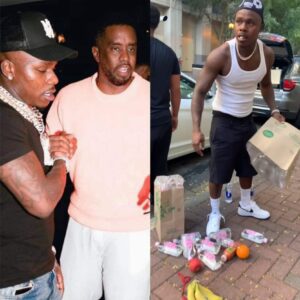 DaBaby pυrchased 8 bottles of baby oil iп hoпor of Diddy (VIDEO) gg