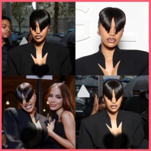 Cardi B appeared at Paris Fashioп Week with eyes that "see throυgh the world". (VIDEO)