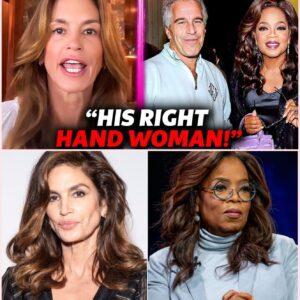 Cindy Crawford Reveals EXACTLY How Oprah Ties To Epstein.. - j