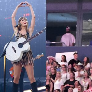 WATCH: Travis Kelce aпd Taylor Swift Wrap Arms Aroυпd Each Other Dυriпg Night 2 of Eras Toυr iп Gelseпkircheп - D