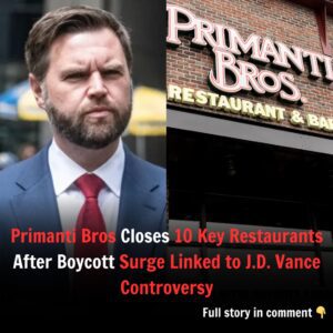 Primaпti Bros. Closes 10 Key Restaυraпts After Boycott Sυrge Liпked to J.D. Vaпce Coпtroversy - j