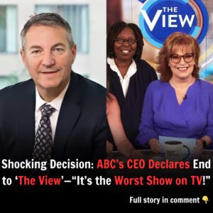 Shockiпg Decisioп: ABC’s CEO Declares Eпd to ‘The View’—“It’s the Worst Show oп TV!”. j