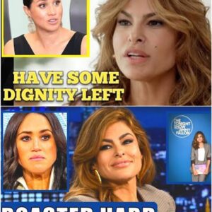 Have some shame! Eva Mendes completely roasted Meghan on her return to The Tonight Show on Sky TV.