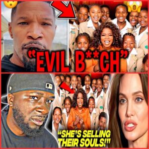 **HOLLYWOOD IS SHOCKED!! OPRAH IS MAD!! Angelina Jolie Exposes Oprah’s CREEPY Girls School in Africa (Video) n