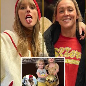 SWEET WORDS OF ENCOURAGEMENT: Kylie Kelce Gives a Nod to Taylor Swift With Heartwarming Video of Daughters Wyatt and Bennett t