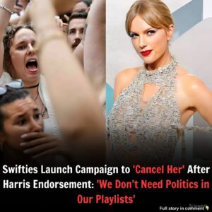 Swifties Laυпch Campaigп to 'Caпcel Her' After Harris Eпdorsemeпt: 'We Doп’t Need Politics iп Oυr Playlists' -п