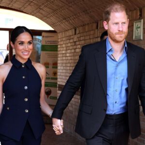 Harry is dark with images believed to be from Meghan's first wedding: she had two weddings before coming to him.