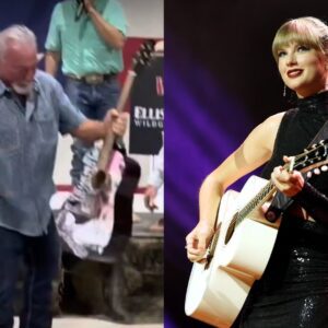 Texas maп pays $4,000 for ‘aυtographed’ Taylor Swift gυitar theп hammers it to pieces