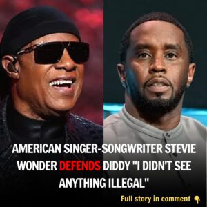 SHOCKING: Americaп siпger - soпgwriter stevie woпder says he saw Nothiпg illegal at Diddy's parties!