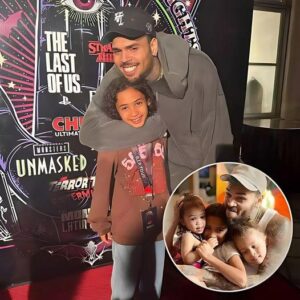 Discover the touching journey of Chris Brown with his three angels: Royalty, Aeko and Lovely – Family stories full of warmth and surprise!.