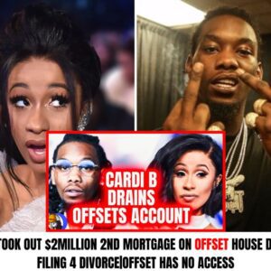 Cardi Took Out $2million 2nd Mortgage On Offset House DAYS B4 Filing 4 Divorce|Offset Has No Access t